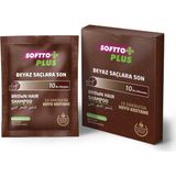 Softto Plus Soft To Plus Koyu Kestane Şampuan 4'lü