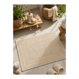 Softtowel's Ayak İzli Banyo Ayak Havlusu 50x70 cm Yumuşak Emici Desenli Havlu Paspas
