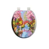 Softy Classic Desenli Yumusak Klozet Kapagi 1232