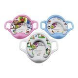 Softy ET-045 Çocuk Klozet Oturak Kulplu Comfort Lüx Konforlu Resimli Süngerli