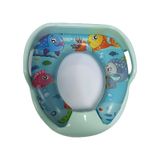 Softy Jumbo Kids - Bebek / Çocuk Klozet Kapağı Adaptörü -Mint -Balık