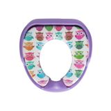 Softy Jumbo Kids - Bebek / Çocuk Klozet Kapağı Adaptörü - Mor - Baykuş
