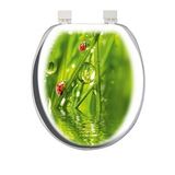 Softy U-03457 Uğur Böceği Classic Desenli Yumuşak Klozet Kapağı
