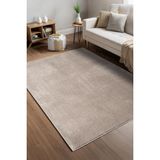Softy Vızon Yıkanabilir Kaymaz Taban Bambu Yumuşak Dokulu Kesme Halı Mutfak Koridor Salon Halısı - Vizon - 80 x 150 cm