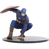 Sofun Avengers Marvel Kaptan Amerika Figür - 01 - Siyah Beyaz Mavi