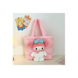 sofun My Melody Model Peluş Çocuk Çantası – Sevimli Peluş Kız Çocuk El / Omuz Çantası