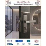 Sofuoğlu Asude Aynalı Kapı Kolu - Antrasit Saten - Orjinal Ürün - Wc Banyo - SAĞ - WC SAĞ