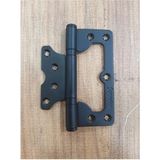 Sofuoğlu Kelebek Yönsüz Menteşe 10CM (Boyalı) Mat Siyah 2mm - 10 cm x 2 mm