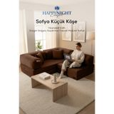 Sofya Küçük Köşe | Aktivite Koltuğu | Oyun Koltuğu | Sünger Koltuk | Sinema Koltuğu. 180x180 CM (Bej)