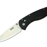 Sog AE01-CP Kamp Çakı 23 cm - Siyah Fiber Sap, Kılıflı