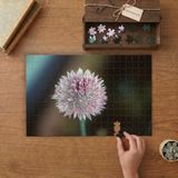 Soğan Çiçeği Tasarımı 240 Parça Ahşap Puzzle Ahşap Kutuda MP01090