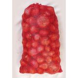 Soğan Patates Ceviz Çuvalı Kırmızı Polimer File Çuval 60X90 25 Ad