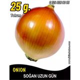 Soğan Tohumu Valenciana - 25 G. (~ Takribi 4500 Tohum)