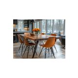 SOGAWOOD Doğal Masif Ceviz Ahşap Yemek Masası 200x120