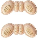 Sogex 1 Çift 6 Mm Ayakkabı Stres Topuk Vurma Yara Önleyici Pad Topuklu Ayakkabı Için Topuk Koruma Sünger (6 MM)