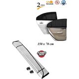 Sogex Araba Ön Cam Güneşlik Seti Metalize Alüminyum Katlanabilir 150x70 cm UV Koruma Özellikli