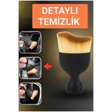 sogex Mini Araç Oto Detay Temizlik Fırçası Klima Klavye Temizlik Fırçası Yumuşak Tüylü Çizmez (1 Adet)