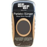 Sogex Nuri Leflef Ayakkabı ve Deri Parlatıcı Sünger Parlatıcı Depolu Deri Bakım Süngeri (10 Ml) - Siyah