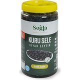 Soğla Bereketli Topraklar Doğal Kuru Sele Gemlik Sele Siyah Zeytin 1000 gr - 1 kg