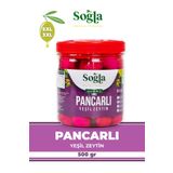 SOĞLA ZEYTİNCİLİK Pancarlı Yeşil Zeytin 500gr