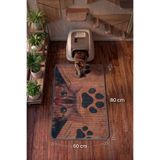 SoGood Concept XL- Tekir Kedi Elekli Kedi Kum Paspası - Petek Dokulu Kedi Kumu Yakalama Paspası - 60x80 cm