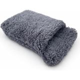 SOGUD 4 Parmak Cila Eldiveni Mikrofiber – Araba Pasta Cila Uygulama Pedi, Wax Pad, Ultra Emici, Çizmez Boya Koruma, Yıkanabilir Tekrar Kullanılabilir Parlatma Eldiveni