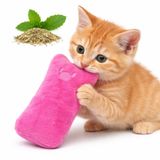 SOGUD Catnip Kedi Oyuncağı Pembe – Sesli Peluş Kedi Oyuncak, Isırınca Ses Çıkaran Plush Cat Toy, Yumuşak Dayanıklı Mini Boy Kedi Oyuncağı, Kediler için Eğlenceli Oyuncak