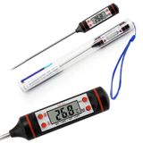 SOGUD Dijital Gıda Termometresi – Hızlı Okuma Mutfak Termometresi, Paslanmaz Çelik Prob, LCD Ekran, -50°C ~ 300°C Ölçüm Aralığı, Et Süt Yağ Şeker BBQ ve Fırın İçin Hassas Termometre