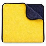 SOGUD Mikrofiber Oto Kurulama Bezi 50x70 cm – 380 GSM Süper Emici Araç Kurulama Havlusu, İz Bırakmaz & Çizmez, Tek Silmede Kurutma, Profesyonel Oto Temizlik Bezi - Çift Taraflı