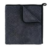 SOGUD Mikrofiber Oto Kurulama Bezi 50x70 cm – 550 GSM Süper Emici Araç Kurulama Havlusu, İz Bırakmaz & Çizmez, Tek Silmede Kurutma, Profesyonel Oto Temizlik Bezi - Siyah