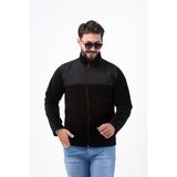 Soğuğa ve Rüzgara Dayanıklı Baskı Uygulanabilir Unisex Softshell Iş Kıyafeti Firma Polar - XL - Siyah