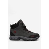 Soğuk Geçirmez Unisex Uzun Outdoor Trekking Bot Ayakkabı GRİ 4057