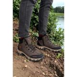 Soğuk Geçirmez Unisex Uzun Outdoor Trekking Bot Ayakkabı KAHVERENGİ - Kahverengi