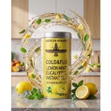 Soğuk & Grip Limon Nane Okaliptus Anlık Çay, Doğal İçerikli, Sıcak & Soğuk Tüketime Uygun, 300 gr