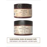 Soğuk Sıkım Shea Butter Ve Kakao Yağı, %100 Doğal & Saf, 50ml