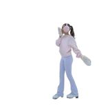 Soğuktan Koruyucu Soft Peluş Kışlık Katlanabilir Kulaklık Kulak Koruyucu (Pembe)