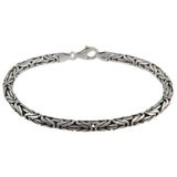 Söğütlü Silver Bileklik-3440 Kral Erkek Bileklik
