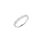 Söğütlü Silver Gümüş rodyumlu zirkon taşlı örgü modeli ayarlamalı yüzük [barcode]