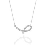 Söğütlü Silver Gümüş rodyumlu zirkon taşlı yıldız haritası kolye [barcode]