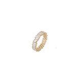 Söğütlü Silver Gümüş rose baget taşlı tamtur yüzük [barcode] 8