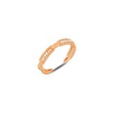 Söğütlü Silver Gümüş rose zirkon taşlı alttan ayarlamalı yüzük [barcode]