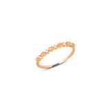 Söğütlü Silver Gümüş rose zirkon taşlı minik kalpler ayarlamalı yüzük [barcode]