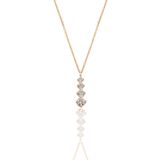 Söğütlü Silver SGTL10043ROSE Gümüş Kolye
