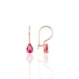 Söğütlü Silver SGTL10118 Mistik Taşlı Damla Modeli Çengelli Gümüş Küpe