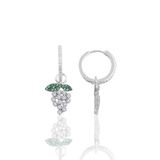 Söğütlü Silver SGTL10143UZUM Üzüm Halka Gümüş Küpe