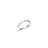 Söğütlü Silver SGTL10290RDJ Gümüş Rodaj Zirkon Taşlı Crown Yüzük