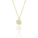 Söğütlü Silver SGTL10499GOLD Gümüş Kolye