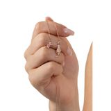 Söğütlü Silver SGTL10604ROSE Gümüş Kolye
