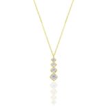 Söğütlü Silver SGTL10631GOLD Gümüş Kolye