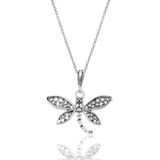 Söğütlü Silver SGTL10828 Gümüş Oksitli Yusufçuk Modeli Kolye